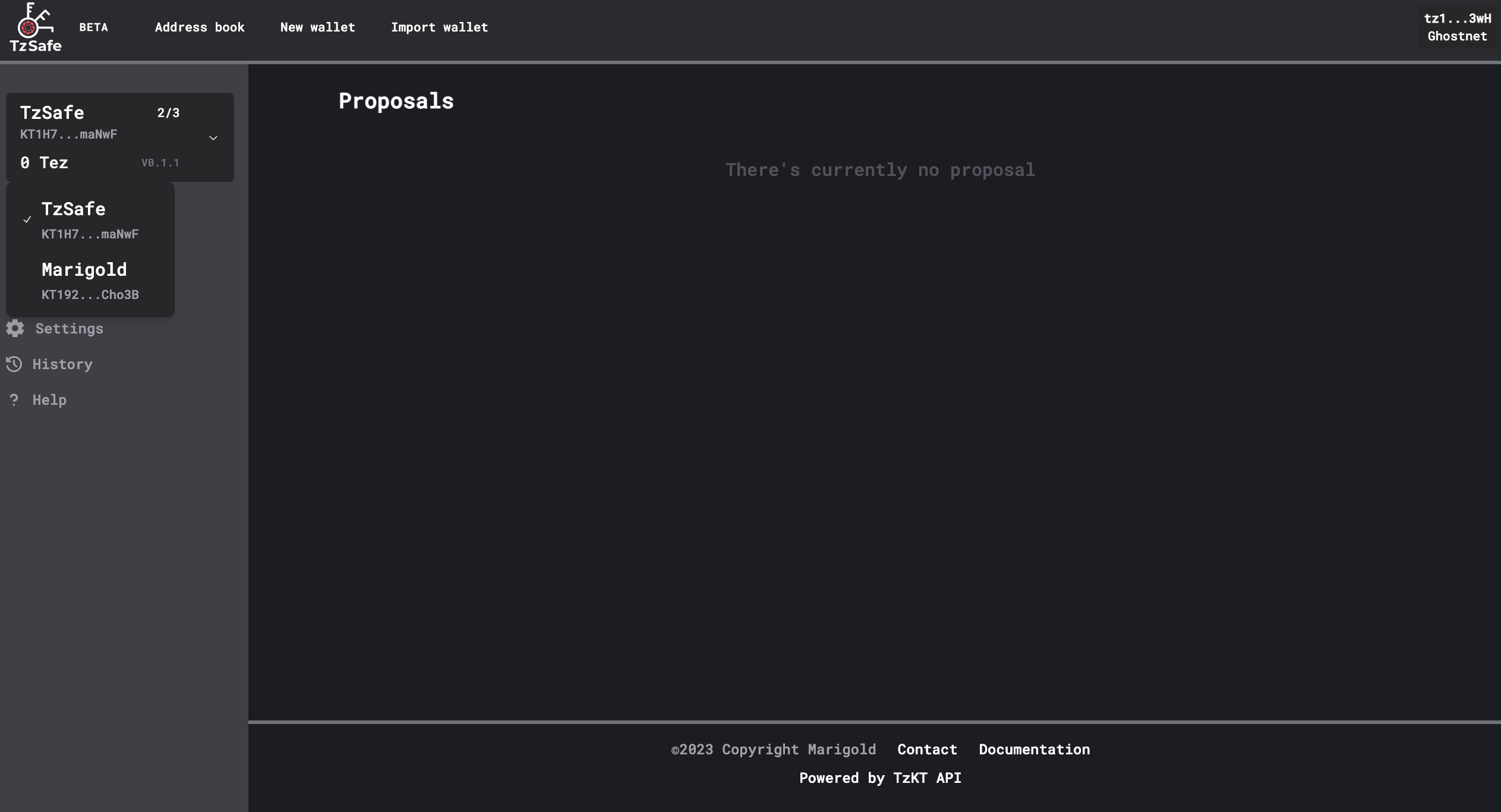 Import wallets - TzSafe User Manual